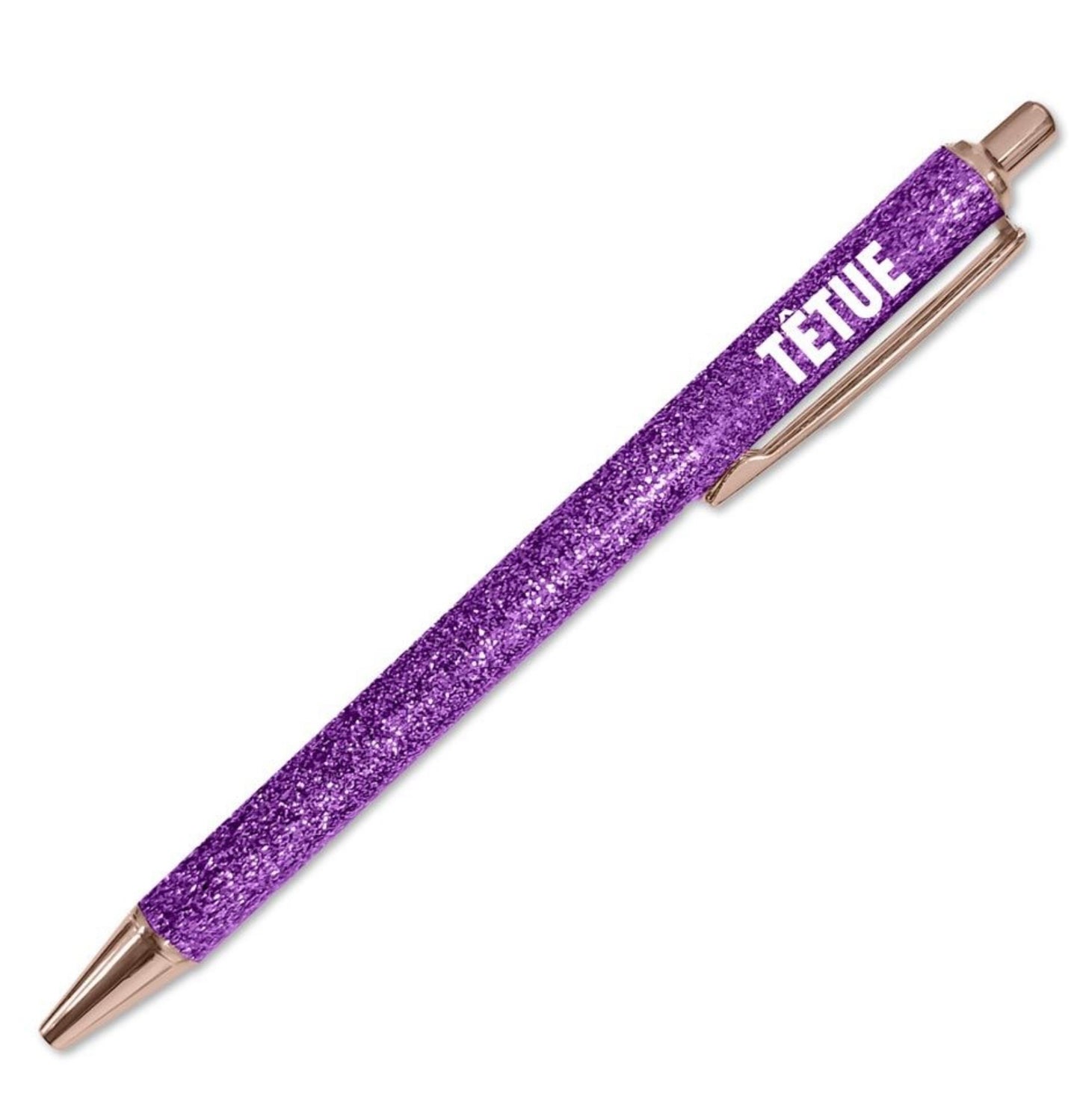 Stylo à Paillettes « Têtue »