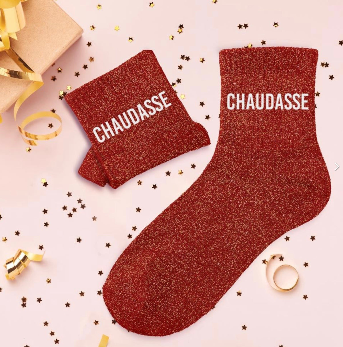 Chaussettes Pailletées « Chaudasse »