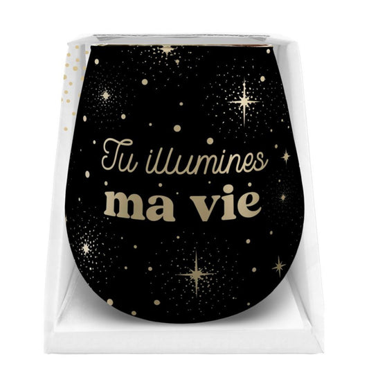Photophore « Tu illumines ma vie »