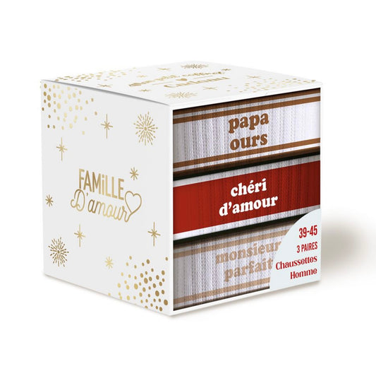 Coffret chaussettes Homme