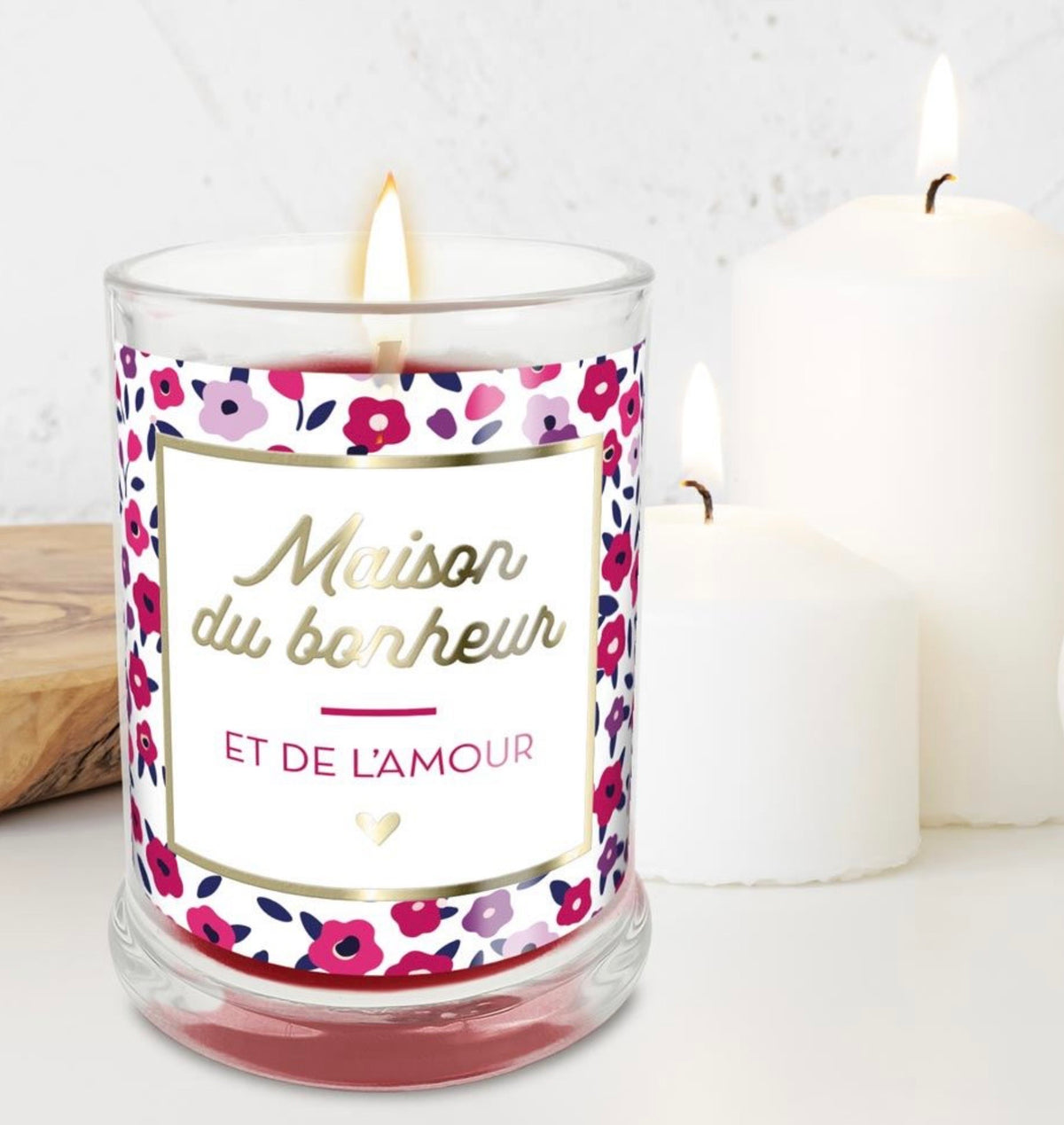 Bougie « Maison Du Bonheur »