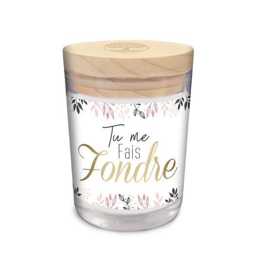 Bougie «Tu me fais fondre»